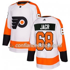 Adidas Maillot de Hockey Philadelphia Flyers Jaromir Jagr 68 2017-2018 Blanc Authentic - Homme